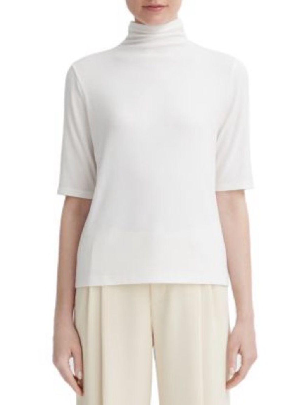 Vince Elbow length sleeve Turtleneck Top